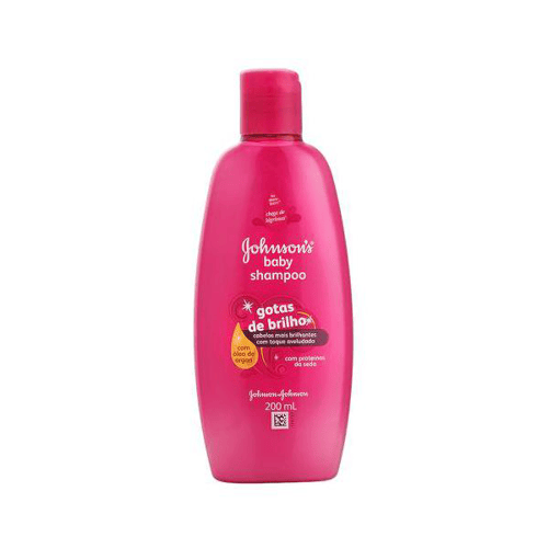 Shampoo Johnson`S Baby Gotas De Brilho 200Ml