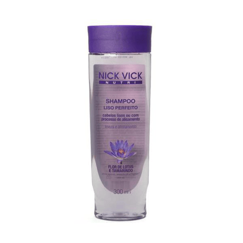 Imagem do produto Shampoo Liso Perfeito Nick Vick Nutri 300Ml Cabelos Lisos