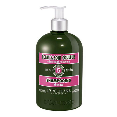 Imagem do produto Shampoo Loccitane Aromacologia Brilho E Tratamento Da Cor Para Cabelos Coloridos Ou Com Mechas 500 M