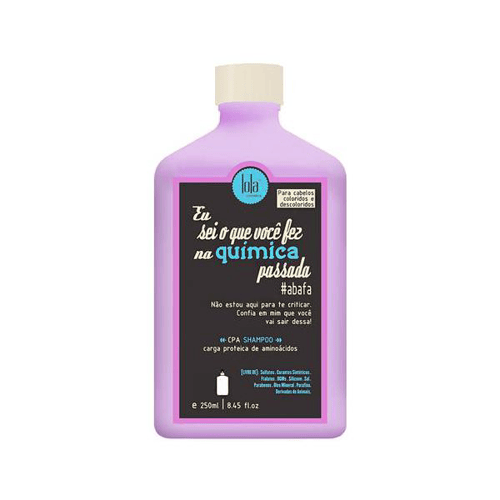 Imagem do produto Shampoo Lola Eu Sei O Que Você Fez Na Química Passada 250Ml