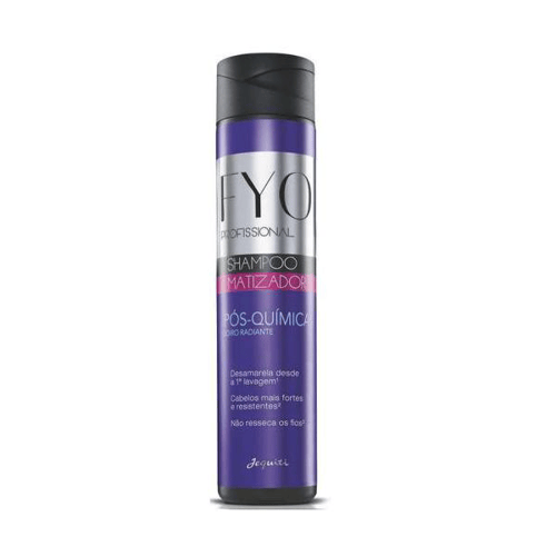 Imagem do produto Shampoo Matizador Fyo Pósquímica Loiro Radiante Jequiti