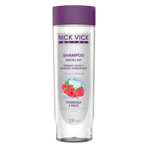 Imagem do produto Shampoo Nick&Vick Nutri Micelar 300Ml
