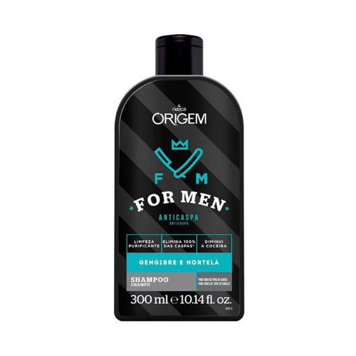 Imagem do produto Shampoo Origem Nazca For Men Anticaspa 300Ml