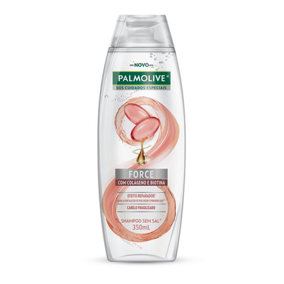 Imagem do produto Shampoo Palmolive Sos Cuidados Especiais Force Colágeno 350Ml