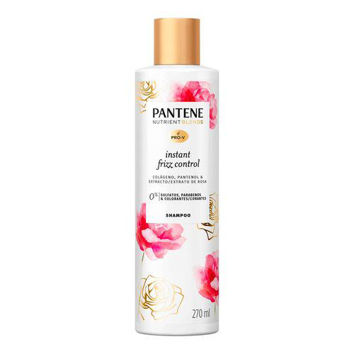 Imagem do produto Shampoo Pantene Nutrient Blends Extrato De Rosas 270Ml 270Ml