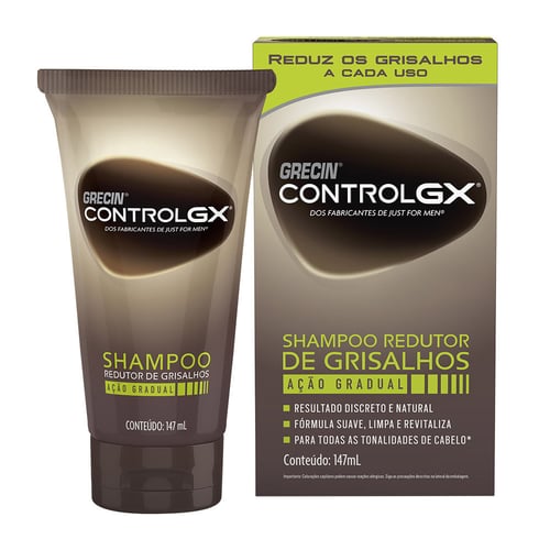 Imagem do produto Shampoo Redutor De Grisalho Grecin Control Gx 147Ml