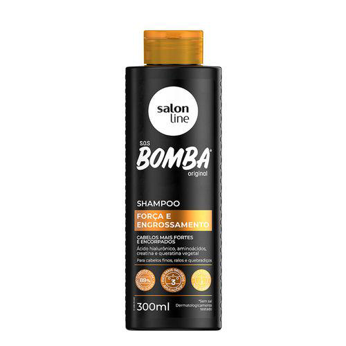 Shampoo S.o.s Bomba Força E Engrossamento Salon Line 300Ml