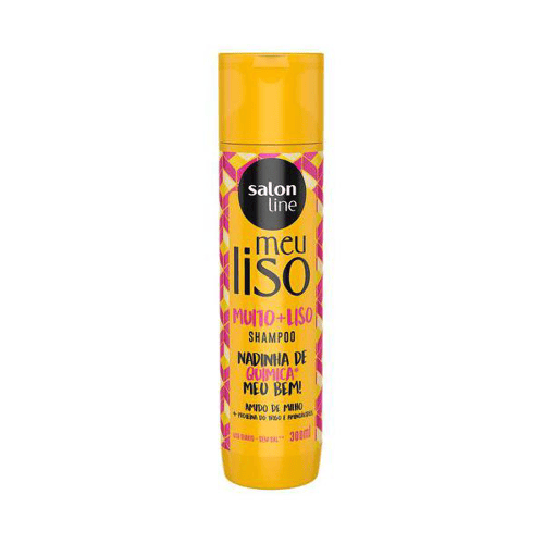 Shampoo Salon Line Meu Liso #Muito+Liso Amido De Milho 300Ml