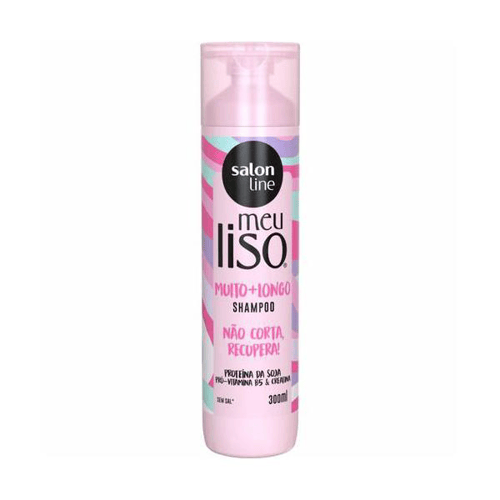 Shampoo Salon Line Meu Liso Muito + Longo 300Ml