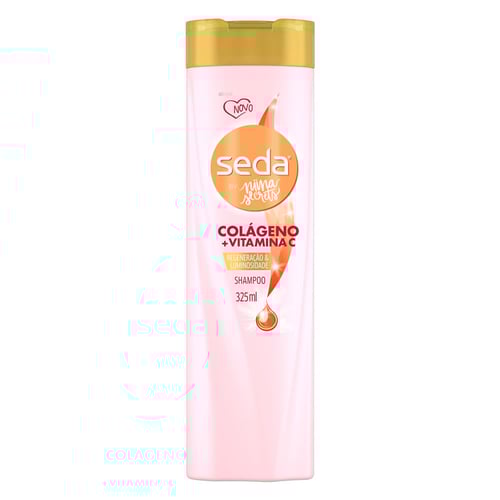 Imagem do produto Shampoo Seda By Niina Secrets Colágeno E Vitamina C Com 325Ml 325Ml