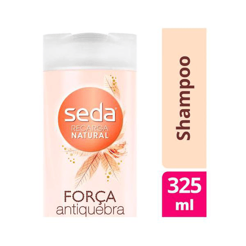 Shampoo Seda Recarga Natural Força Antiquebra Com 325Ml