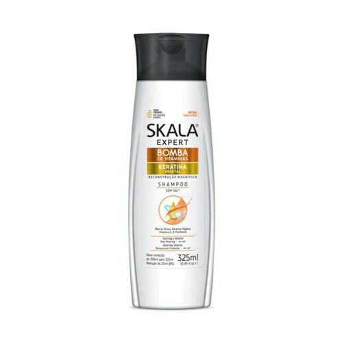 Imagem do produto Shampoo Skala Bomba De Vitamina Com Keratina 325Ml