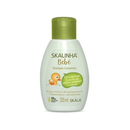 Imagem do produto Shampoo Skalinha Bebê Camomila Com 200Ml Skala