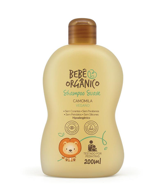 Shampoo Suave Bebê Orgnico 200Ml