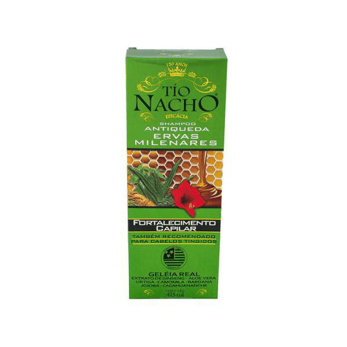 Shampoo Tio Nacho Antiqueda Ervas Milenares Com 415Ml