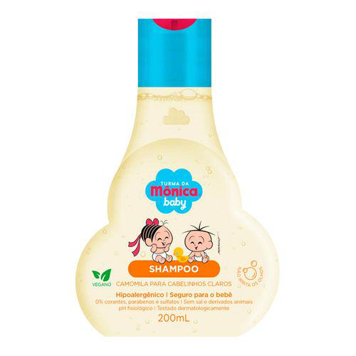 Imagem do produto Shampoo Turma Mônica Baby Camomila Cabelinhos Claros 200Ml