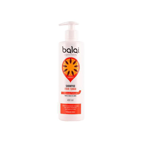 Imagem do produto Shampoo Vegano Balai Fava Tonka Hidratação Profunda Com 400Ml 400Ml