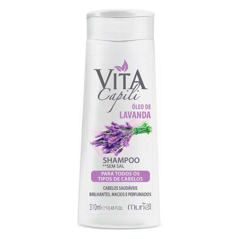 Imagem do produto Shampoo Vita Capili Óleo De Lavanda Com 310Ml Muriel