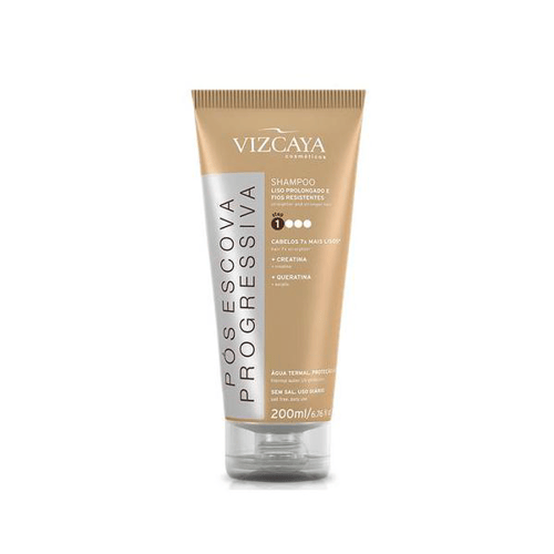 Shampoo - Vizcaya Pós Escova Progressiva 200Ml