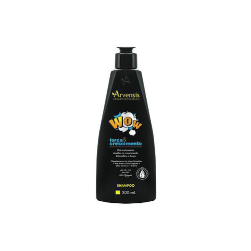 Imagem do produto Shampoo Wow Força E Crescimento Arvensis 300Ml