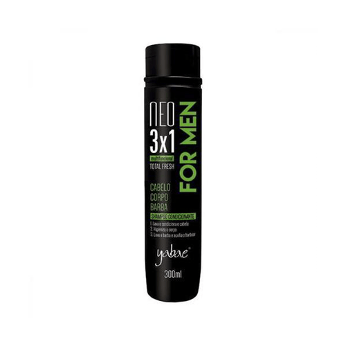 Imagem do produto Shampoo Yabae Masculino 3Em1 300Ml