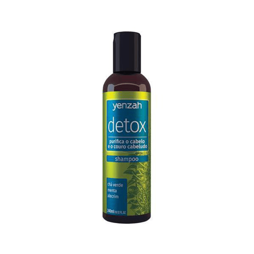 Shampoo Yenzah Detox Purifica O Cabelo E O Couro Cabeludo 240Ml