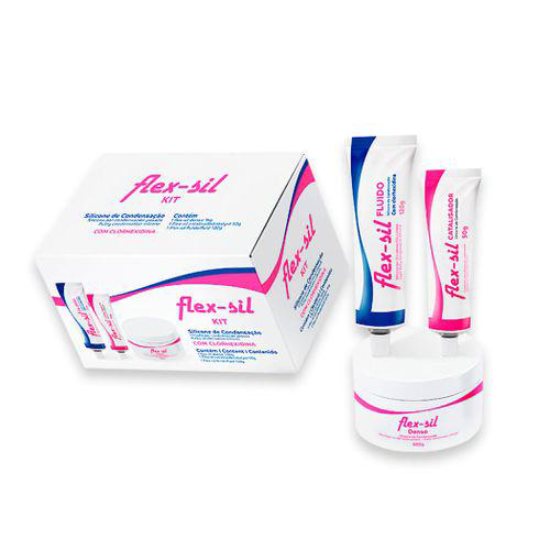 Imagem do produto Silicone De Condensação Flex Sil Kit 500G Maquira