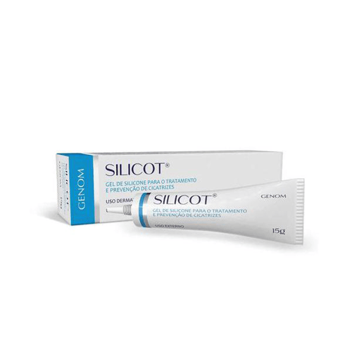 Gel De Silicone Silicot Para Tratamento E Prevenção De Cicatrizes 15G