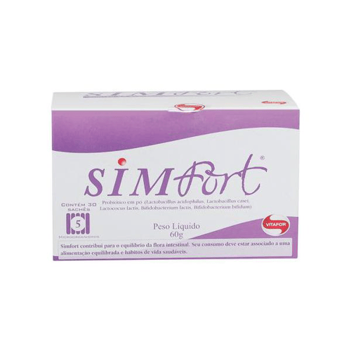 Sim Fort - Contém 30 Sachês . Vitafor