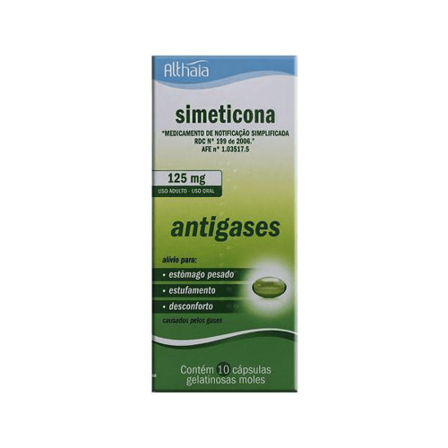 Simeticona 125Mg 10 Cápsulas Althaia Genérico