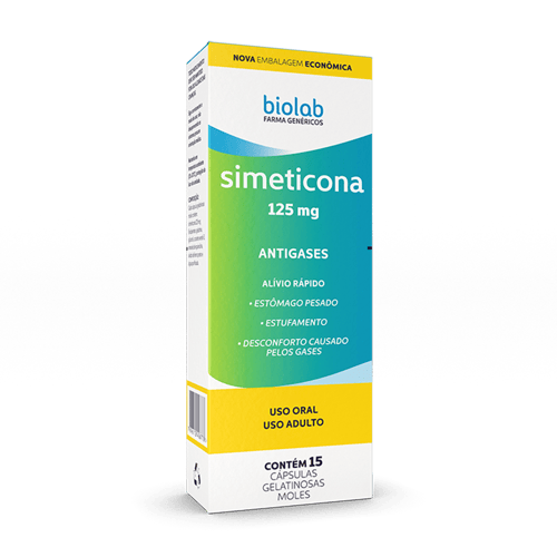 Imagem do produto Simeticona 125Mg 15 Cápsulas
