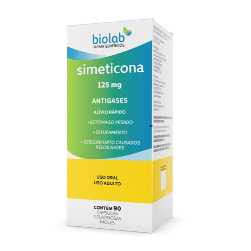 Imagem do produto Simeticona N.S. - 125Mg 90 Cápsulas