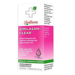 Imagem do produto Similasan Clear Colírio 10Ml