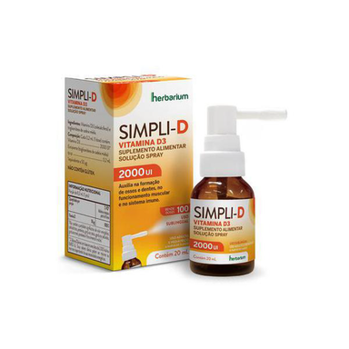 Simplid 2000Ui Herbarium 20Ml Solução Spray