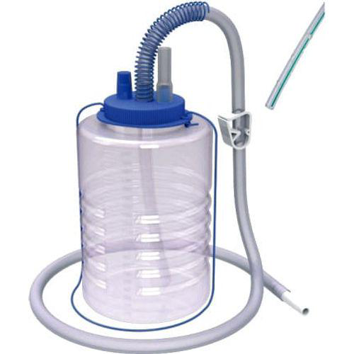 Sistema Para Drenagem Torácica Mediastinal Lacmedical 2000Ml Com Dreno Nr 34 Cirúrgica Brasil