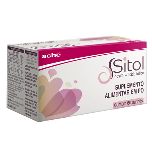 Imagem do produto Sitol Suplemento Alimentar Com 60 Sachês De 2,1G Cada