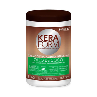 Imagem do produto Skafe Keraform Óleo De Coco Creme De Tratamento Intensivo 1Kg