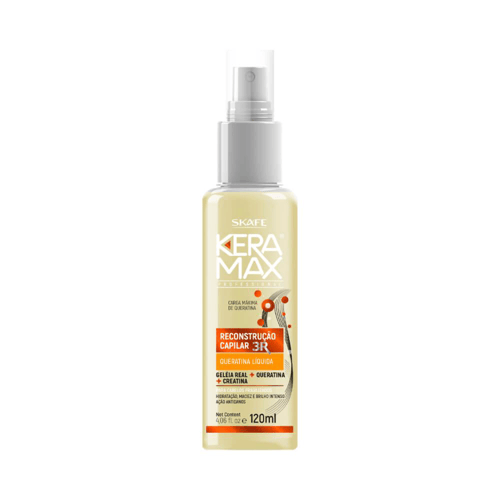 Imagem do produto Skafe Keramax Reconstrução Capilar 3R Queratina Líquida 120Ml