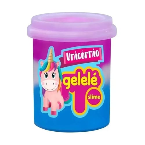 Slime Gelelé Unicórnio Cores Sortidas 152G