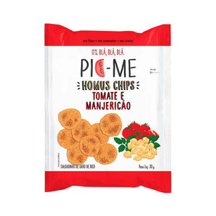 Snack Picme Homus Tomate E Manjericao 30G