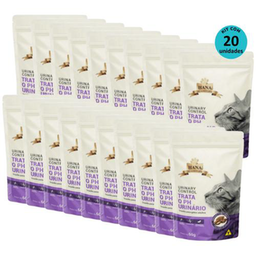 Snacks Hana Healthy Life Urinary Control P/ Gatos Adultos 60G Kit 20 Unidades