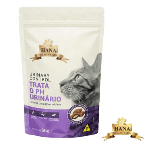 Snacks Hana Healthy Life Urinary Control P/ Gatos Adultos 60G