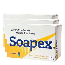 Imagem do produto Soapex Sabonte 80G Lv 03 Pg 02 Galderma