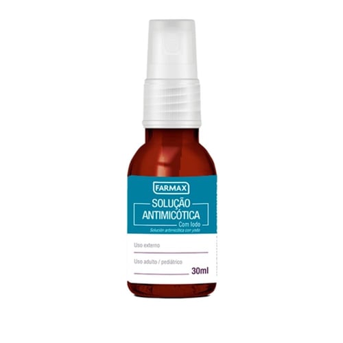 Imagem do produto Solução Antimicótica Com Iodo Farmax 30Ml