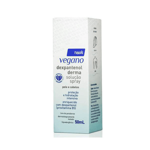 Solução Spray Needs Vegano Dexpantenol Derma 50Ml
