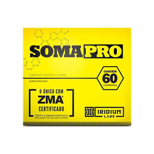 Imagem do produto Soma Pro Iridium Labs Zma 60 Comprimidos