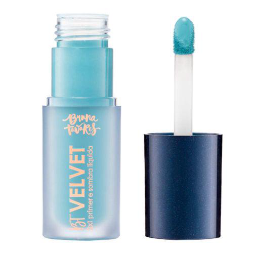 Imagem do produto Sombra Líquida Bruna Tavares Velvet 2X1 Mintblue 6Ml