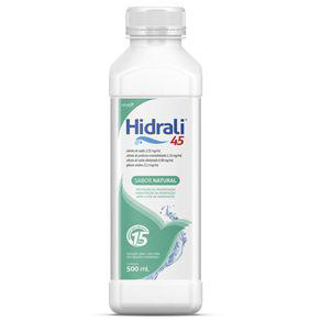 Imagem do produto Soro De Reidratação Hidrali 45 Sabor Natural 500Ml