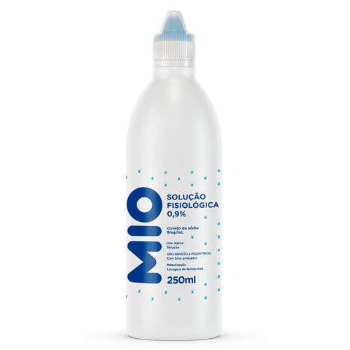 Imagem do produto Soro Fisiológico 0,9% Mió Com 250Ml