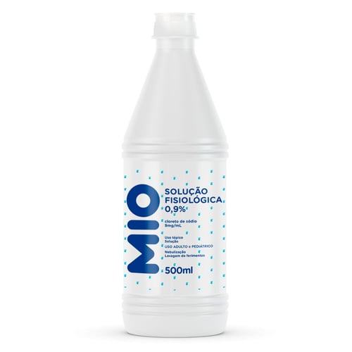 Imagem do produto Soro Fisiológico 0,9% Mió Com 500Ml